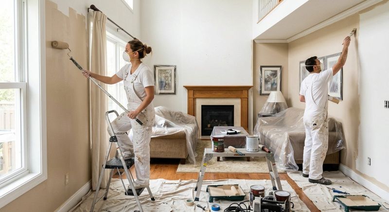 Interior Wall Painting in Wilmington, NC