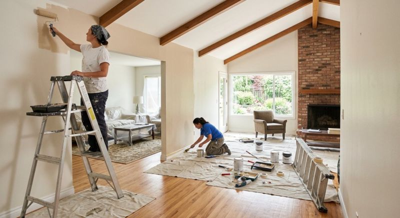 Attic Painting in Kansas City, KS