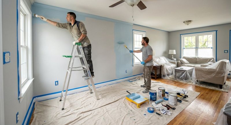 Basement Painting in Wilmington, NC