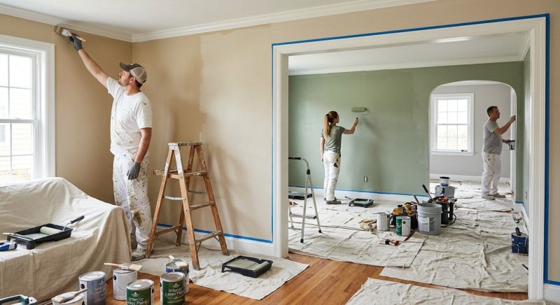 Building Interior Painting in Wilmington, NC