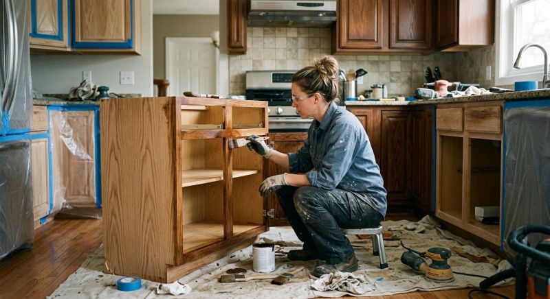 Cupboard Refinishing in Indianapolis, IN