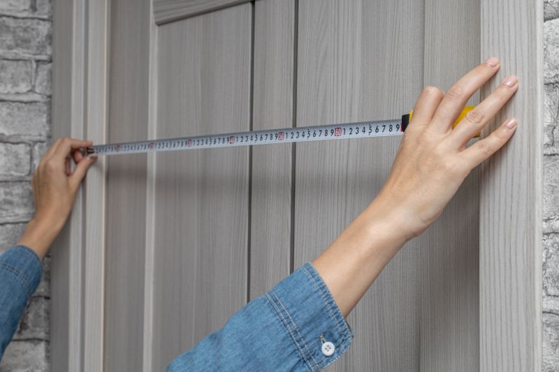 Close-up of Door Finish